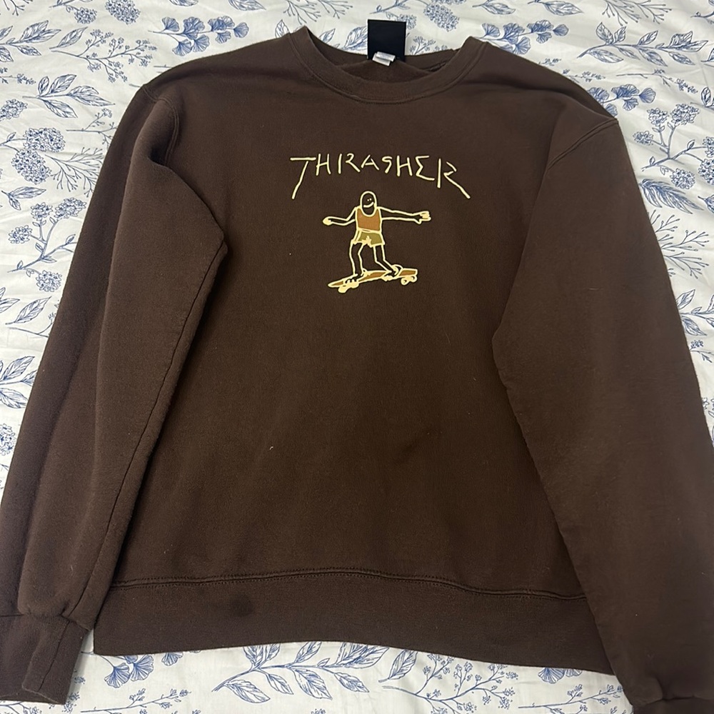 thrasher crewneck